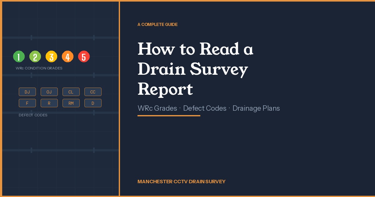 How to Read a Drain Survey Report: A Complete Guide